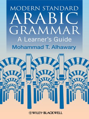 cover image of Modern Standard Arabic Grammar